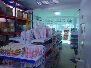 Khu vực xuất nhập hàng hóa