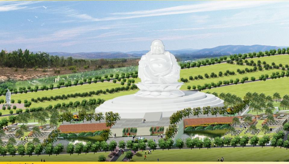 Song Nam thiết kế tượng Phật Di Lặc cao nhất Đông Nam Á
