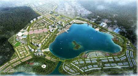 Thiết kế hạ tầng kỹ thuật và thiết kế cảnh quan cây xanh Khu đô thị văn hóa thể thao Hồ Phú Hòa 