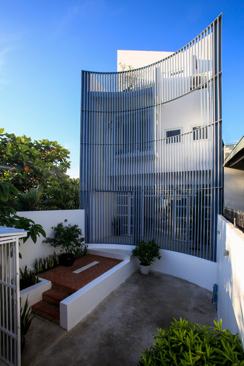 Ngôi nhà Sài Gòn có kiến trúc như một tờ giấy 1