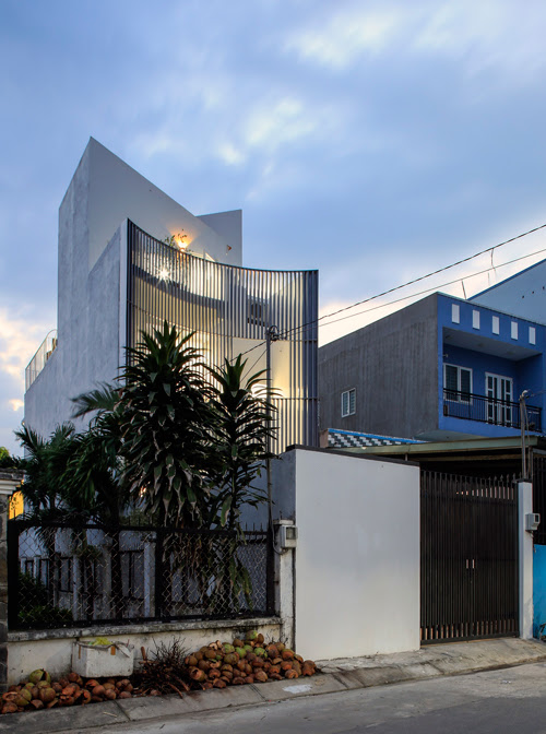 Ngôi nhà Sài Gòn có kiến trúc như một tờ giấy